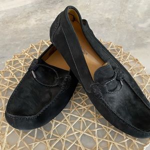 Saks fifth avenue suede loafers size 11.5